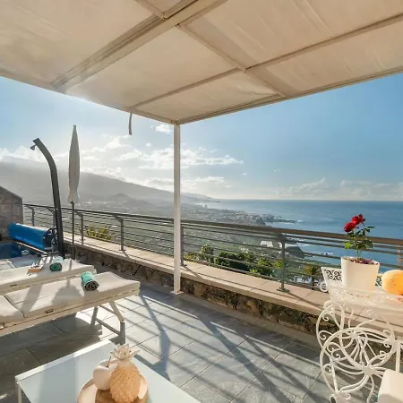 Villa Golden Horizon Con Piscina Privada Climatizada Santa Ursula  Exterior photo